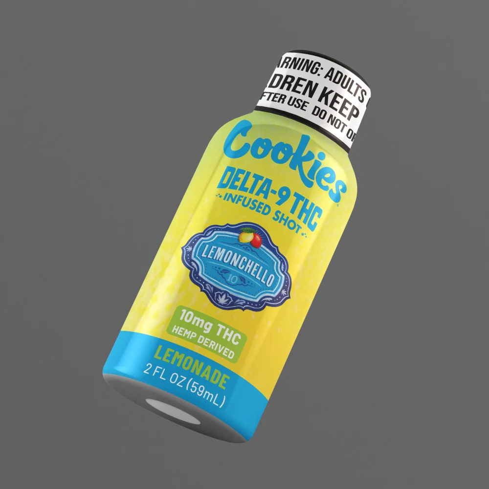 Cookies - D9/THC Infused Shot 10mg - Lemoncello