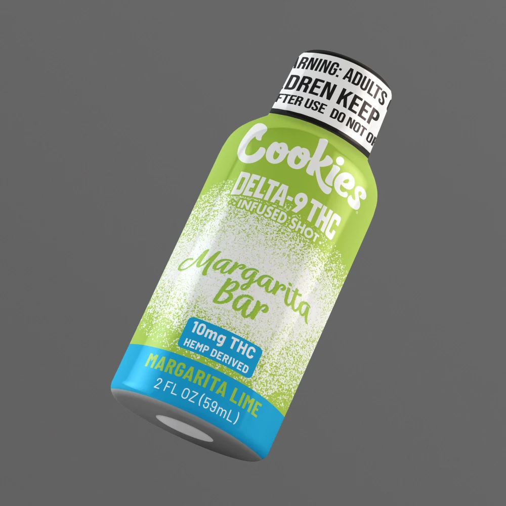Cookies - D9/THC Infused Shot 10mg - Margarita Bar