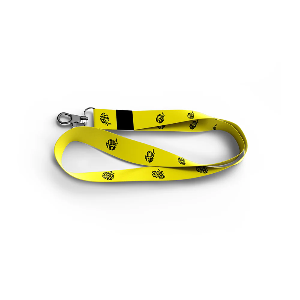 Sublimation Lanyard - Yellow