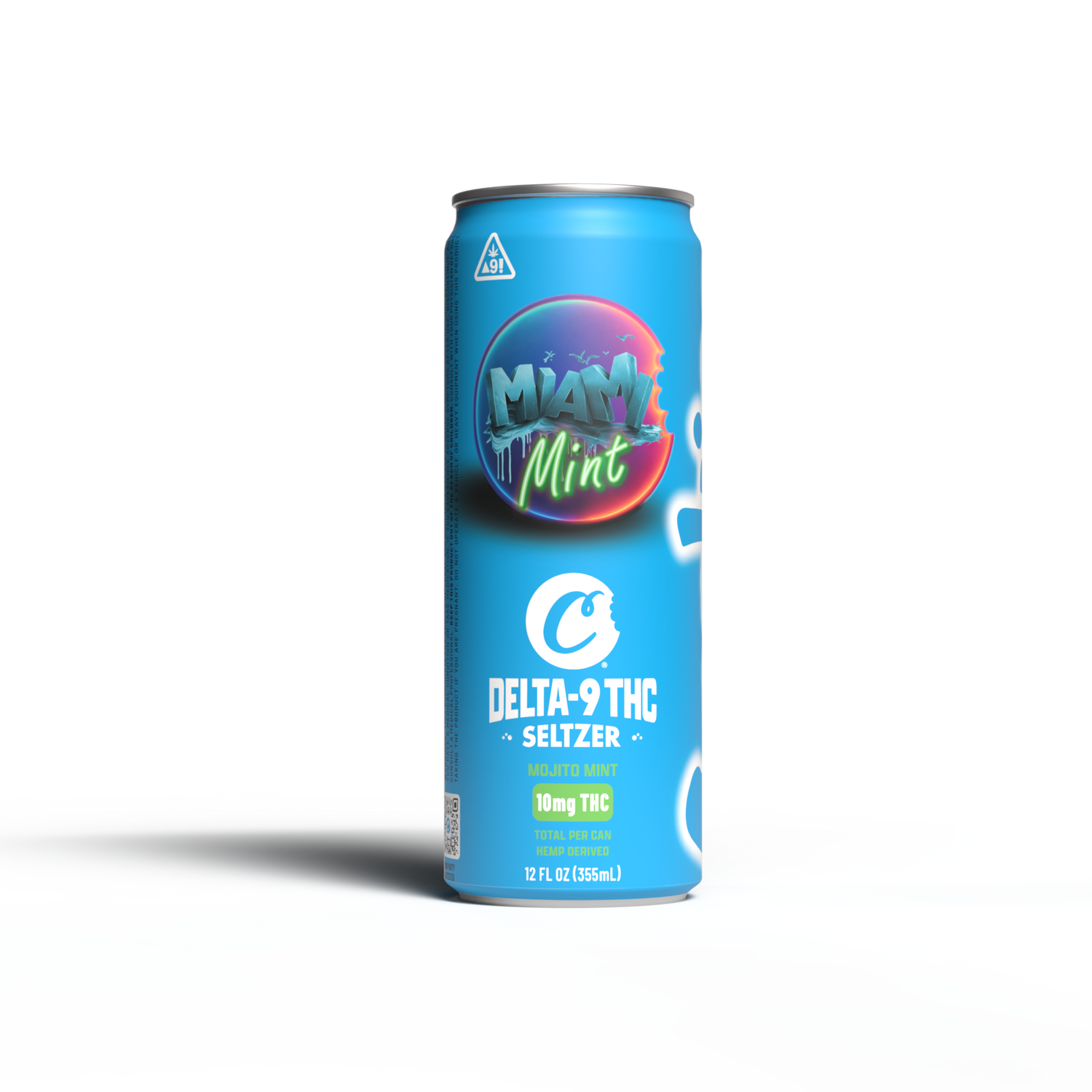 Cookies - Delta 9/THC Seltzer Can 10mg - Miami Mint