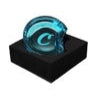 C-Bite Glass Ashtray - Blue