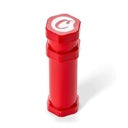 V2 Extendo Stackable Child-Proof Plastic Storage Jar - Red