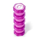 V2 Mini Stackable Child-Proof Plastic Storage Jar - Purple