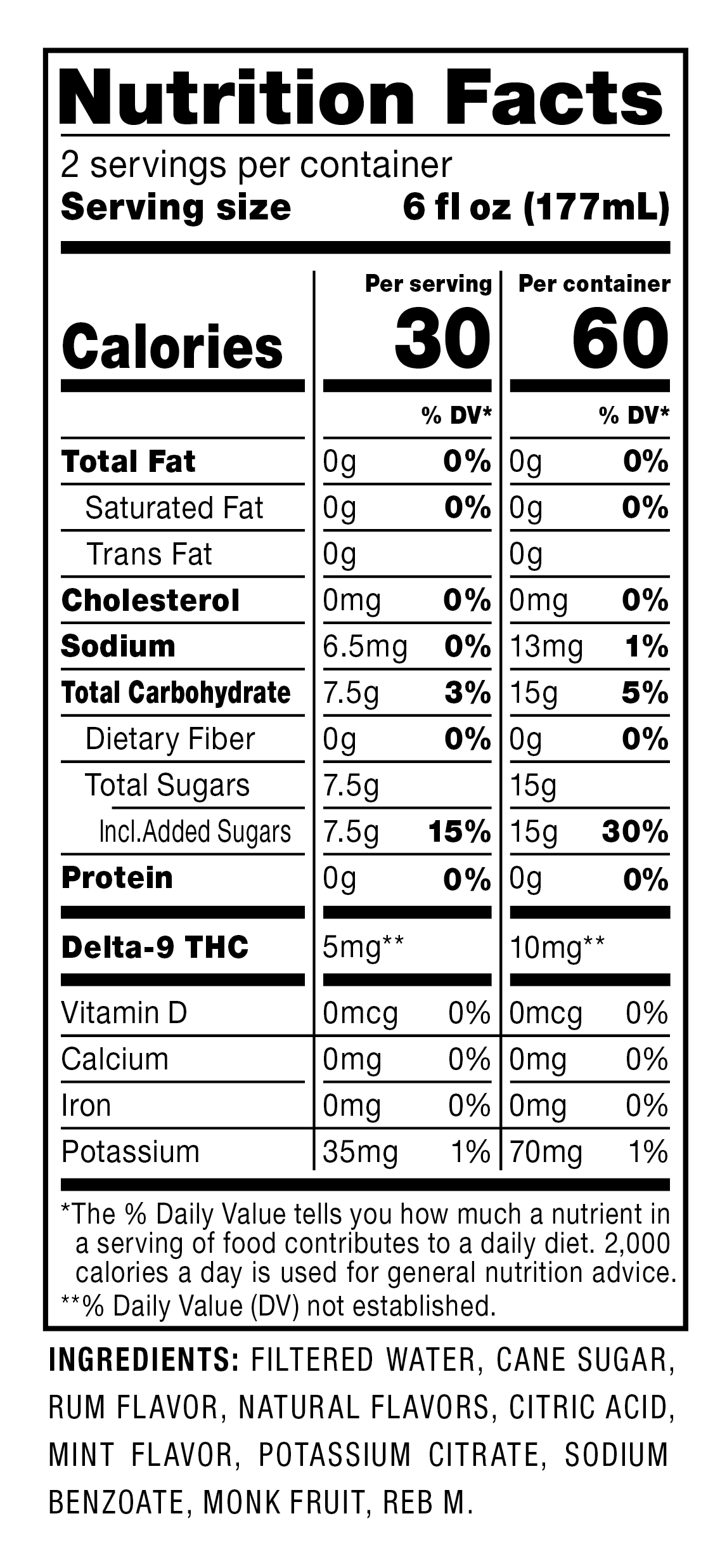 Cookies - Delta 9/THC Seltzer Can 10mg - Miami Mint
