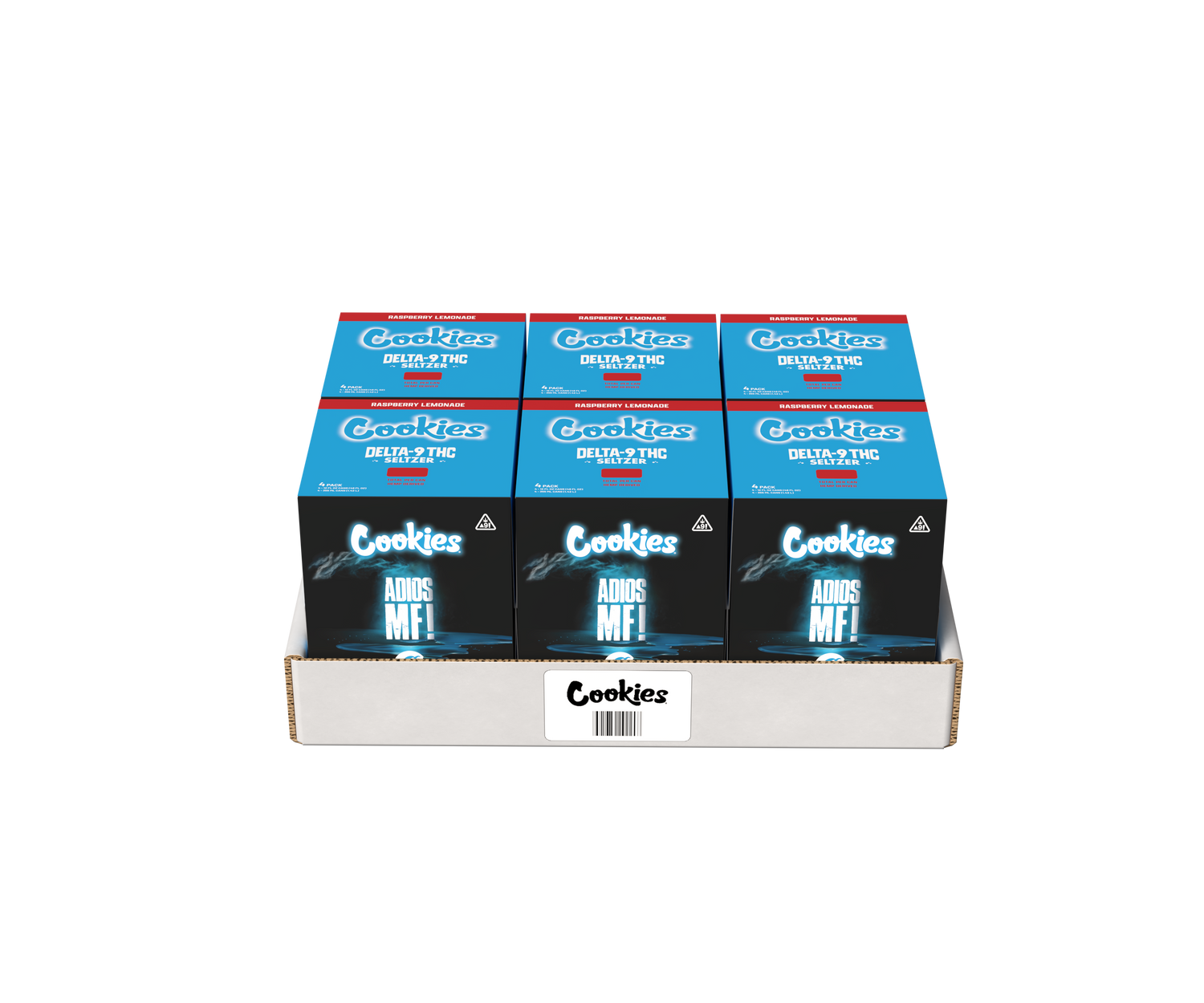 Cookies - Delta 9/THC Seltzer Can 10mg - Adios MF