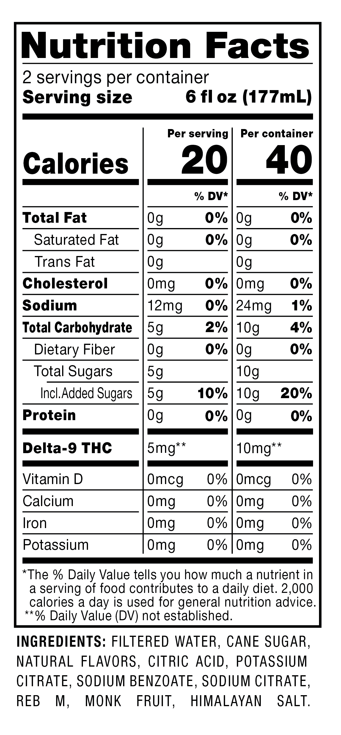 LemonNade - Delta 9/THC Seltzer Can 10mg - Lemonchello