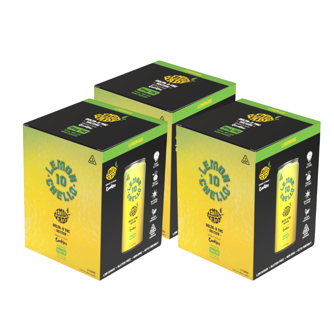 LemonNade - Delta 9/THC Seltzer Can 10mg - Lemonchello