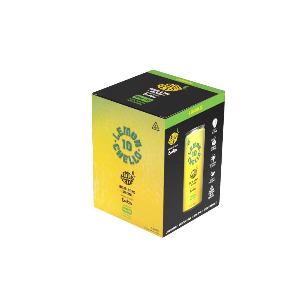 LemonNade - Delta 9/THC Seltzer Can 10mg - Lemonchello