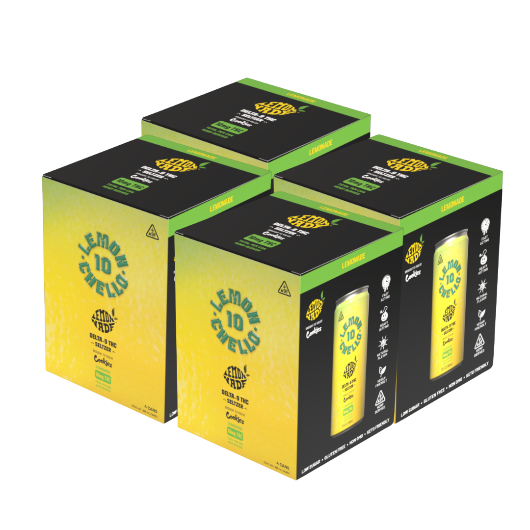 LemonNade - Delta 9/THC Seltzer Can 10mg - Lemonchello