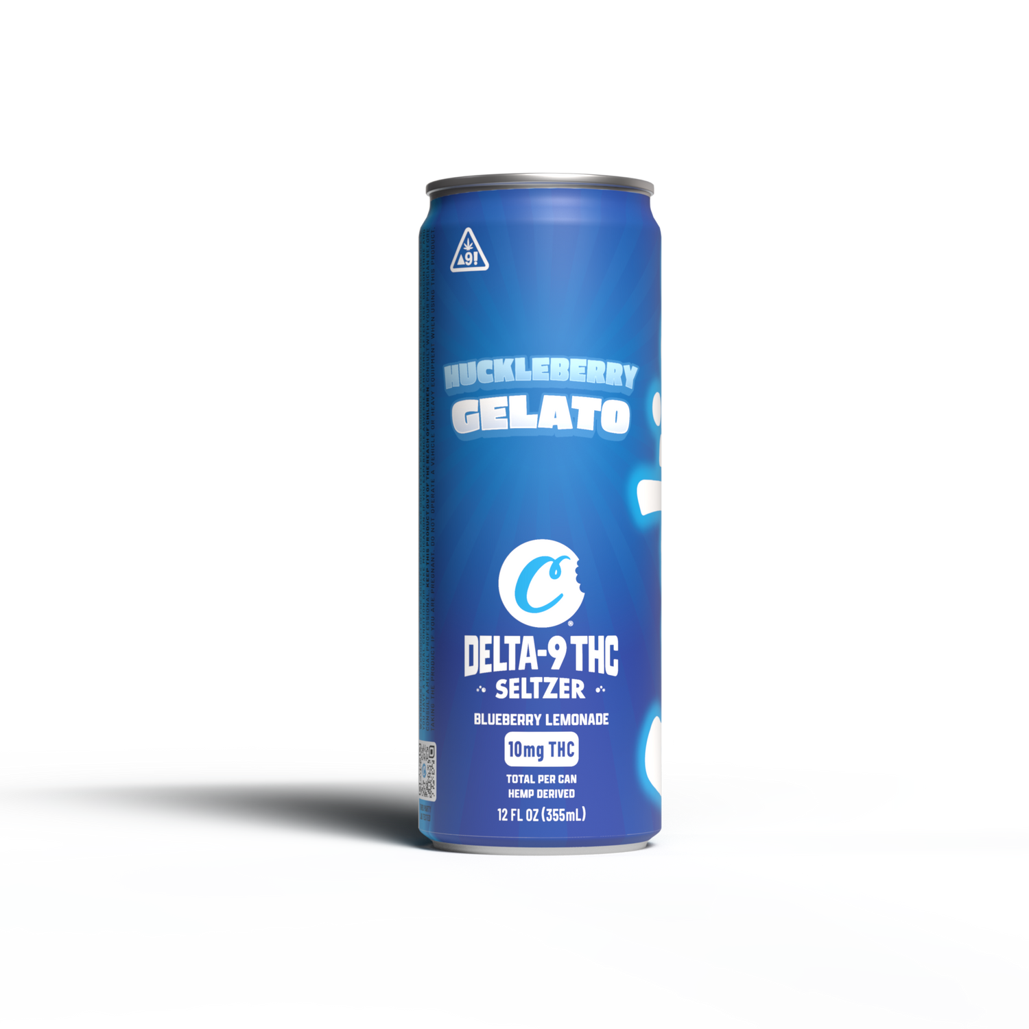 Cookies - THC Seltzer Can 10mg - Huckleberry Gelato