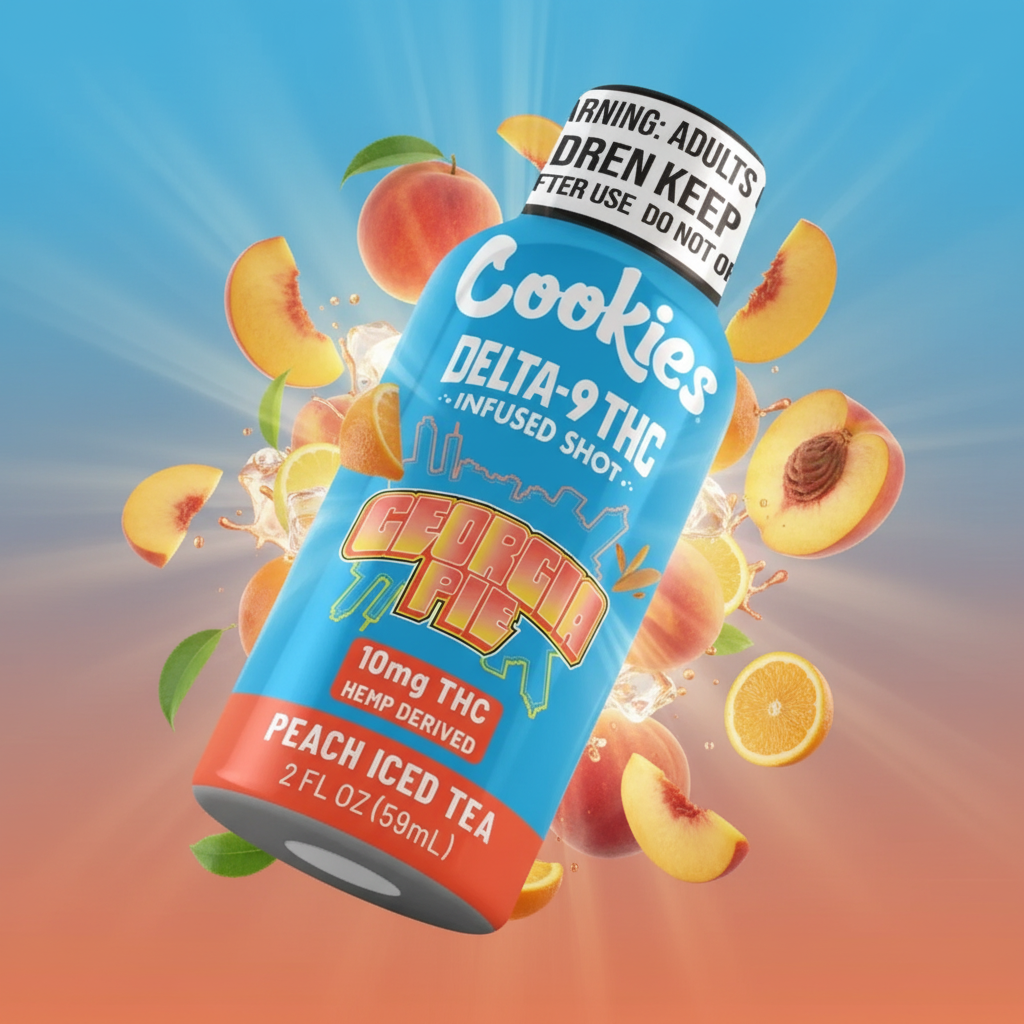 Cookies - D9/THC Infused Shot 10mg - Georgia Pie