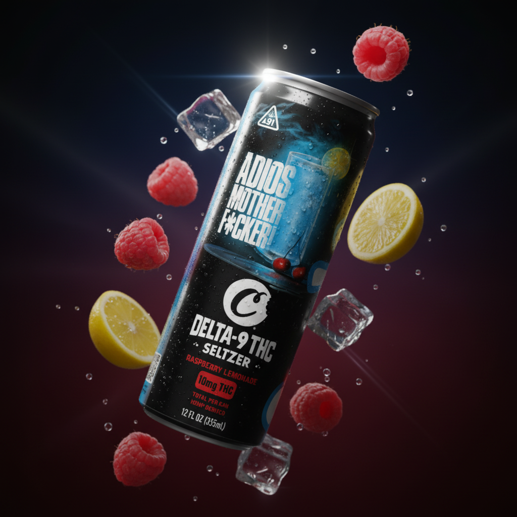 Cookies - Delta 9/THC Seltzer Can 10mg - Adios MF