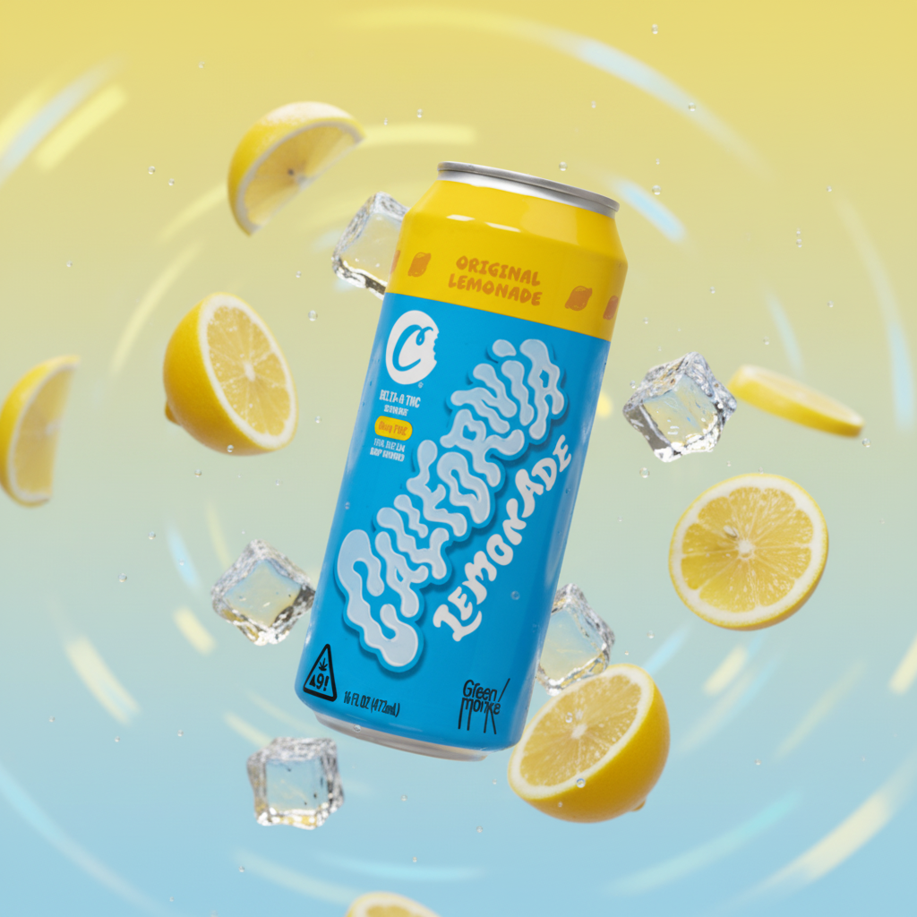 Cookies - Delta 9/THC Seltzer Can 10mg - California Lemonade