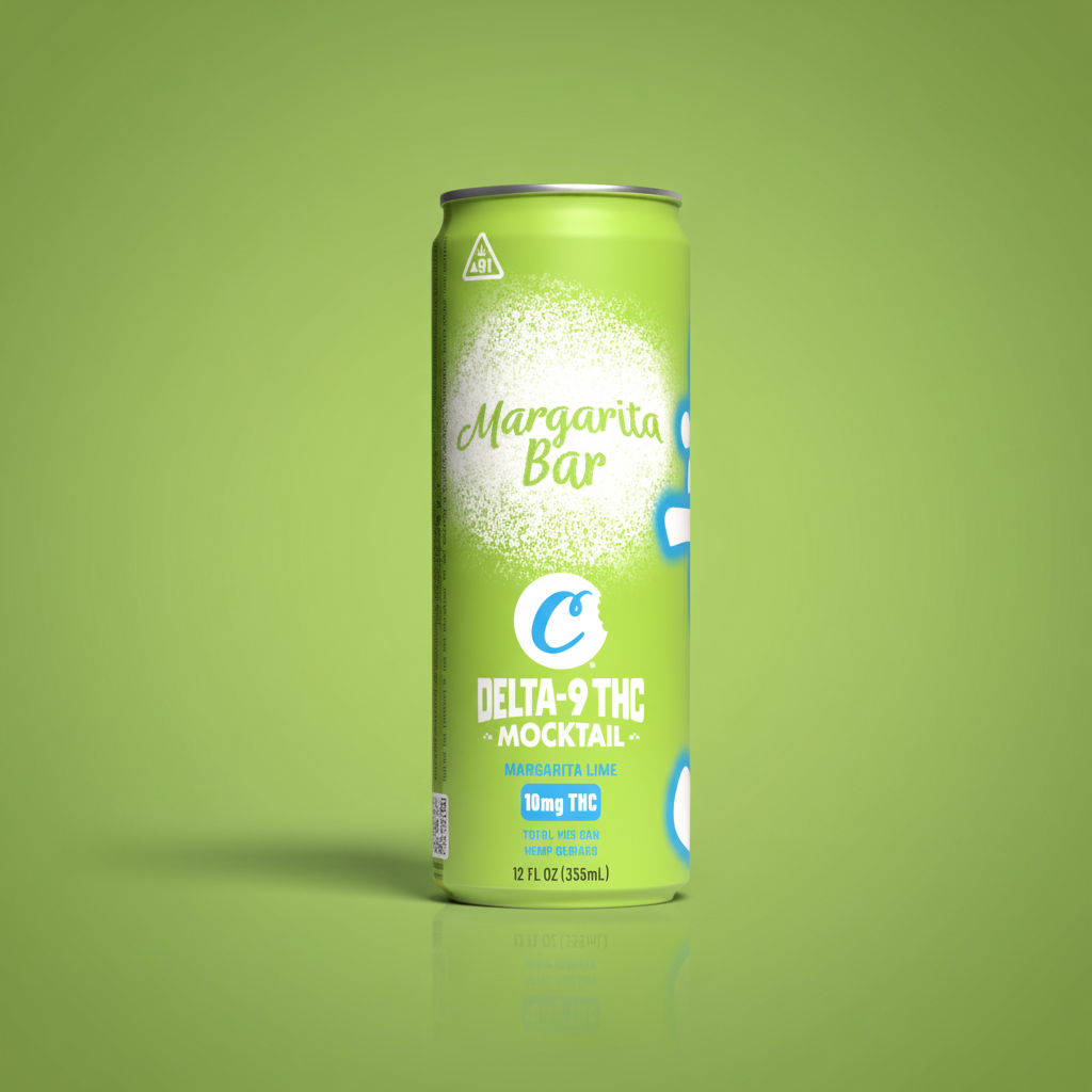 Cookies - Delta 9/THC Mocktail Can 10mg - Margarita Bar