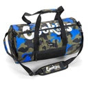 Summit Ripstop Nylon Duffel Bag w/ Oversized Logo "Smell Proof" - Navy Camo