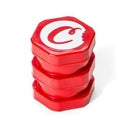 V2 Large Stackable Child-Proof Plastic Storage Jar - Red