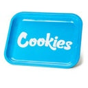 Large Metal Rolling Tray - Blue